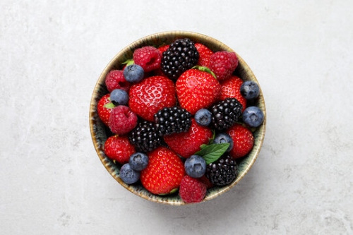 Berries in a bowl